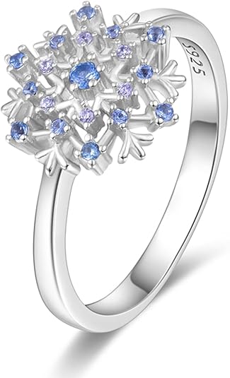 Disney Princes Elsa Snowflake Ring